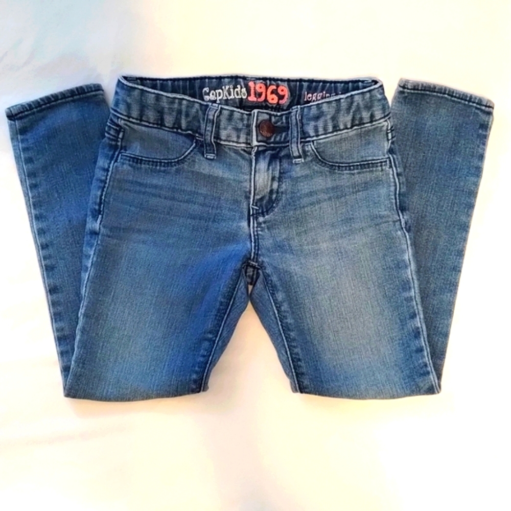 Gap Kids 1969 legging jean size 5 adjustable waist